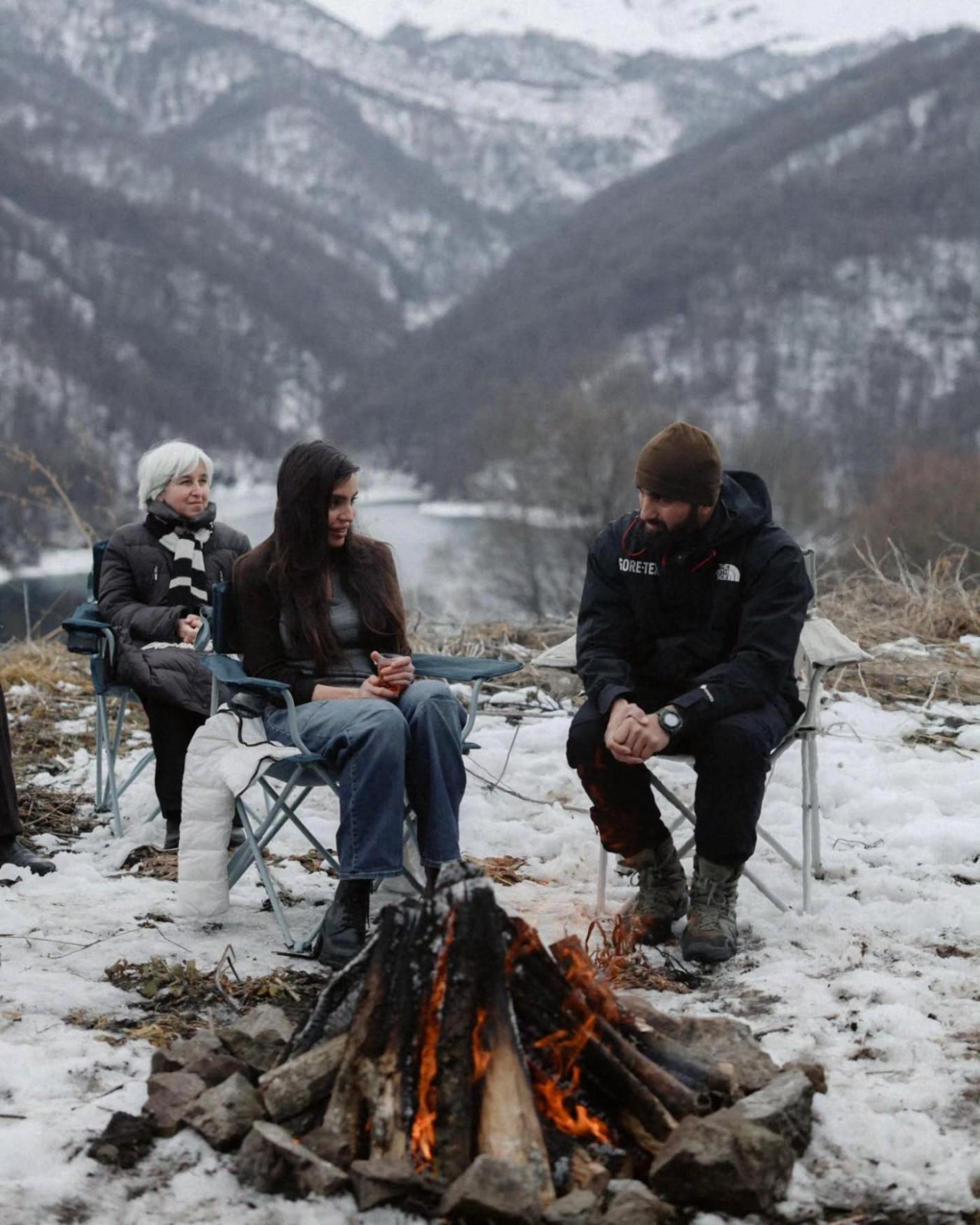 Leyla və Alena Əliyevalar Göygöldə - FOTOLAR